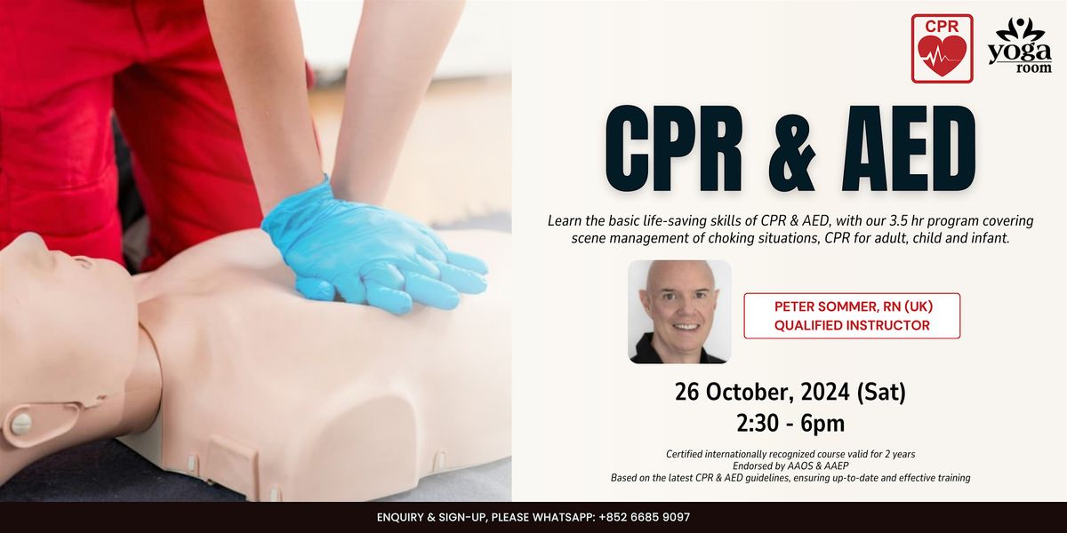 Life-saving CPR & AED Course