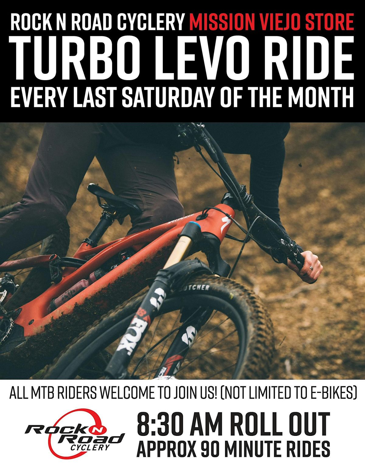 Rock 'N Road Cyclery Turbo Levo Ride