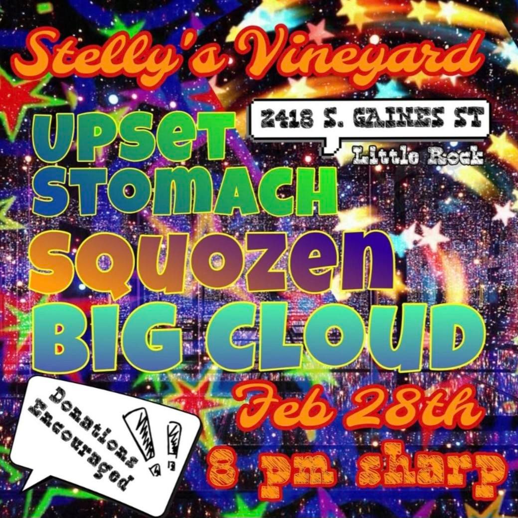 UPSET STOMACH | BIG CLOUD | SQUOZEN