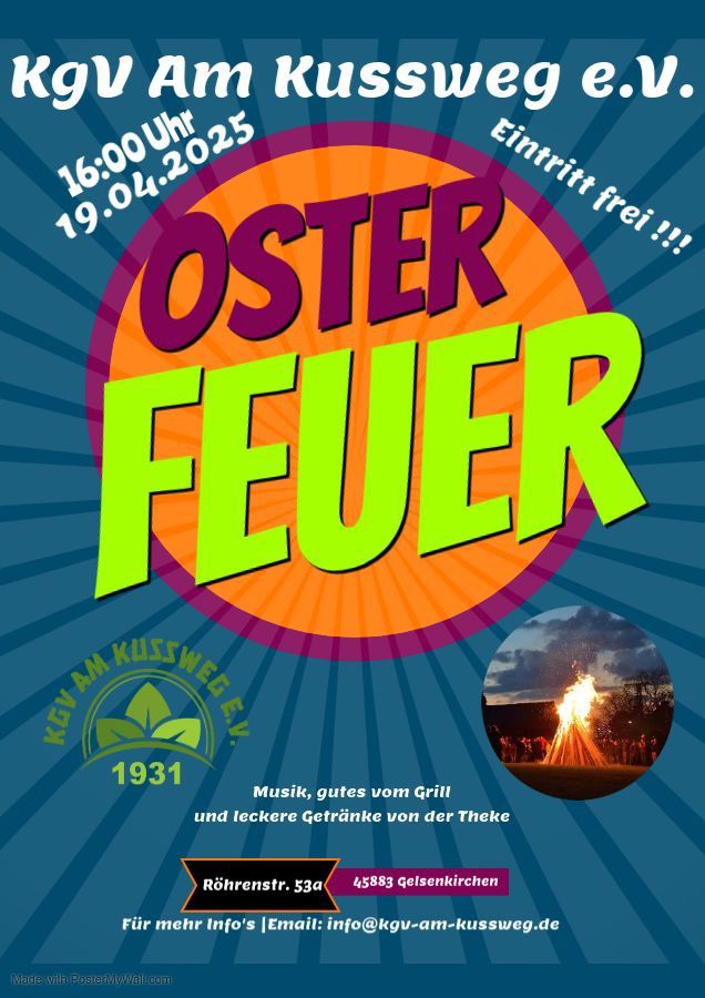 Osterfeuer 2025