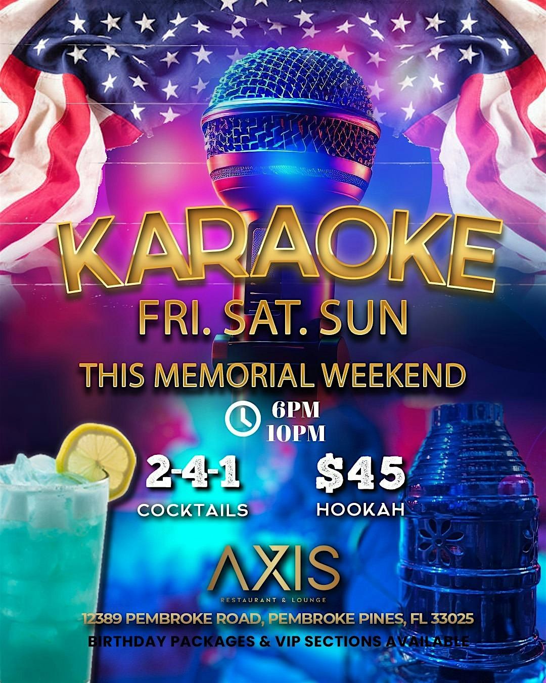 Karaoke At Axis Lounge