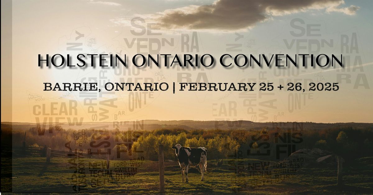 Holstein Ontario Convention 2025