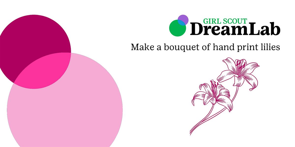Drop-In: Make a bouquet of handprint lilies