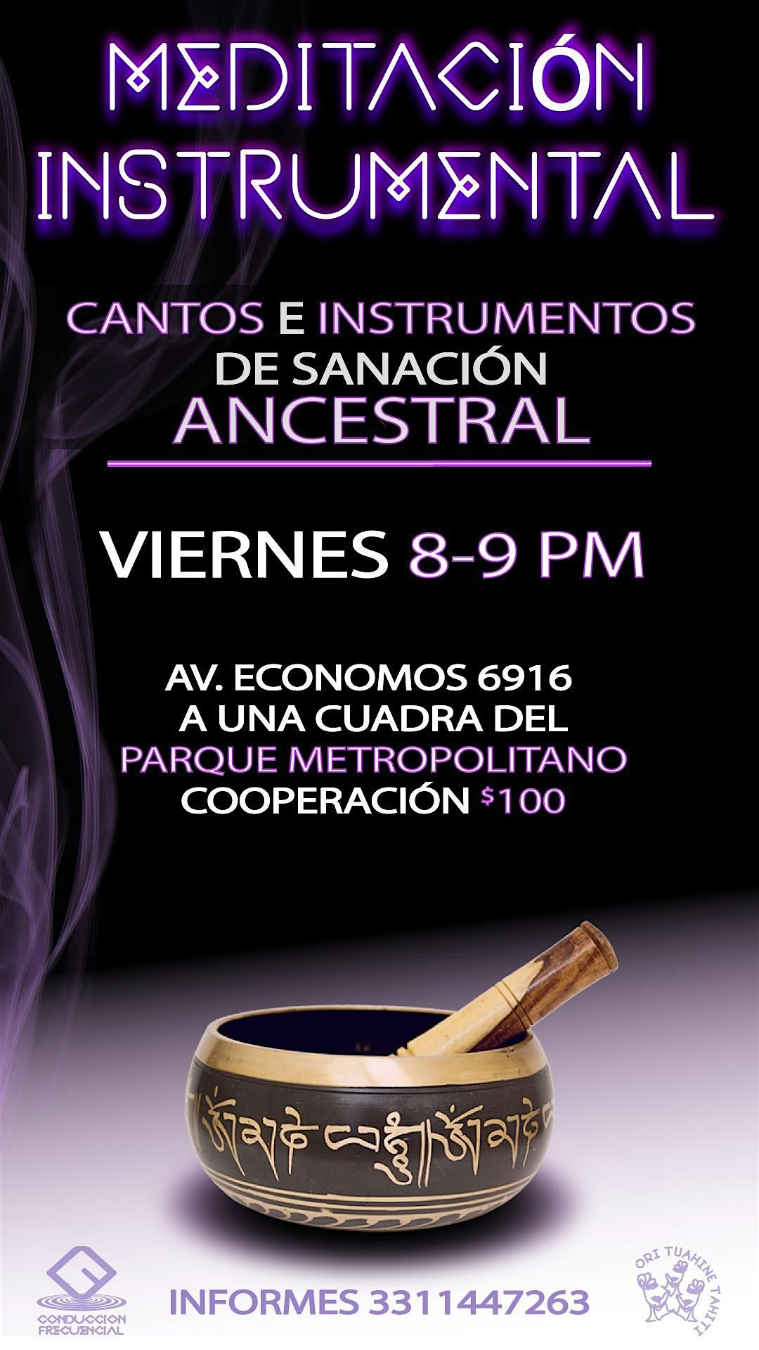Meditaci\u00f3n Instrumental \/ Cuencos, Cuerdas, Tambores, Cantos  y m\u00e1s