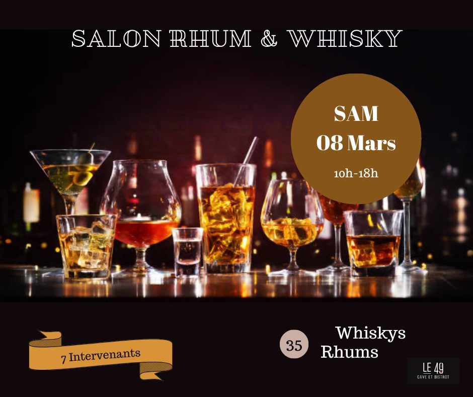 3\u00e8me SALON RHUM & WHISKY