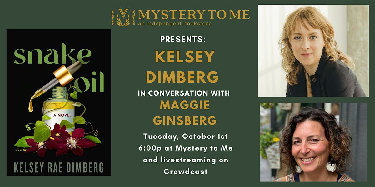 Live@MTM: Kelsey Dimberg in Conversation with Maggie Ginsberg