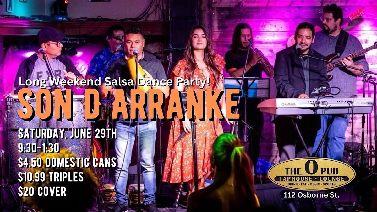 **Join Us for a Night of Salsa!** SON D' ARRANKE!