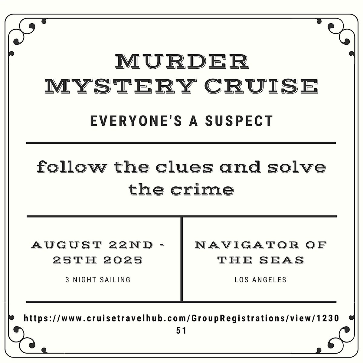 M**der Mystery on the High Seas