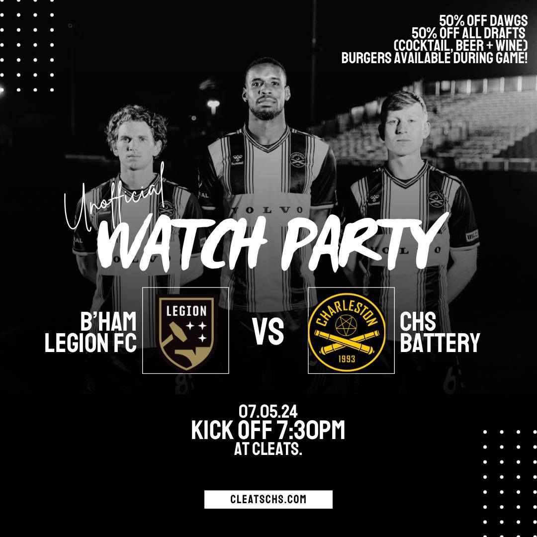 The Unofficial Watch Party of the Charleston Battery