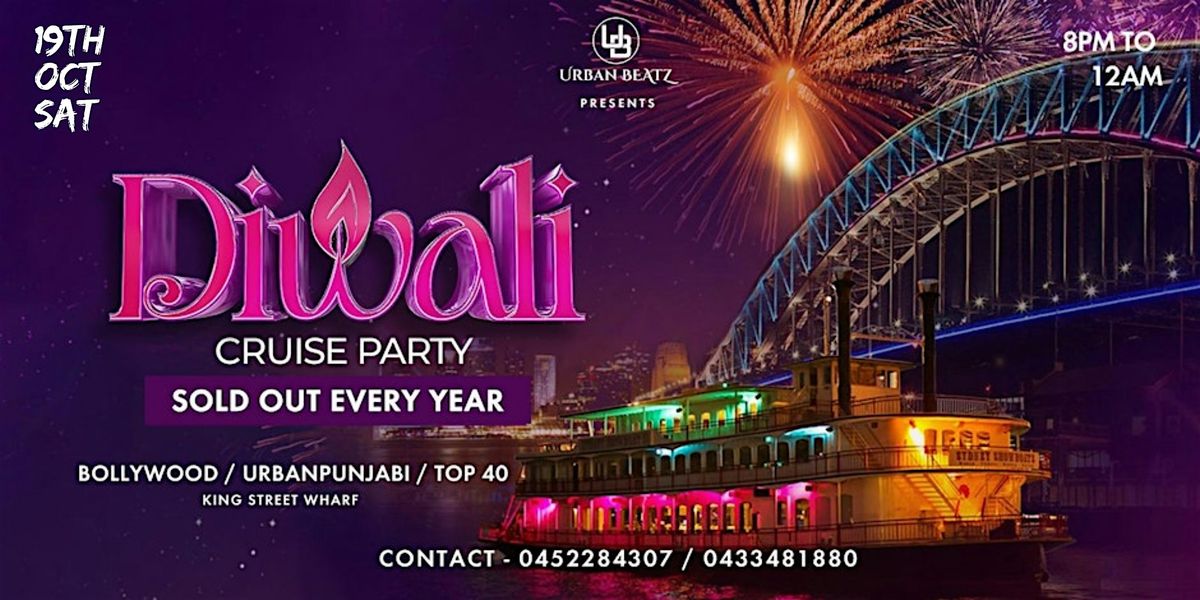 Diwali Cruise 2024- Bollywood Party Every Year Sold Out