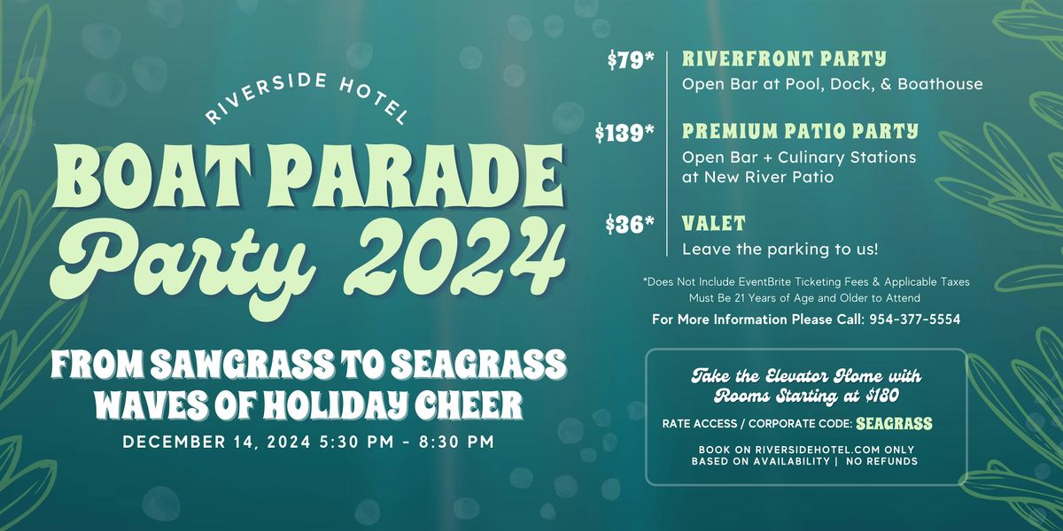 Boat Parade Party 2024