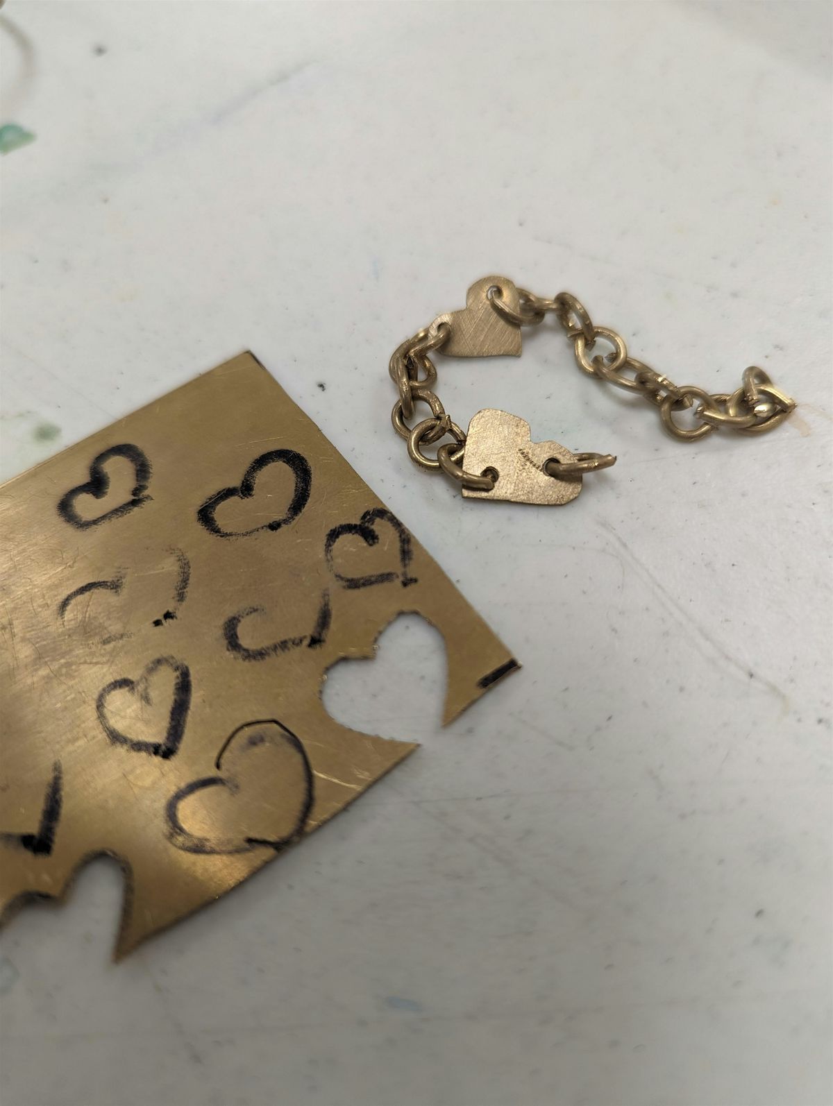 Metalwork Jewelry Class: Brass Pendant