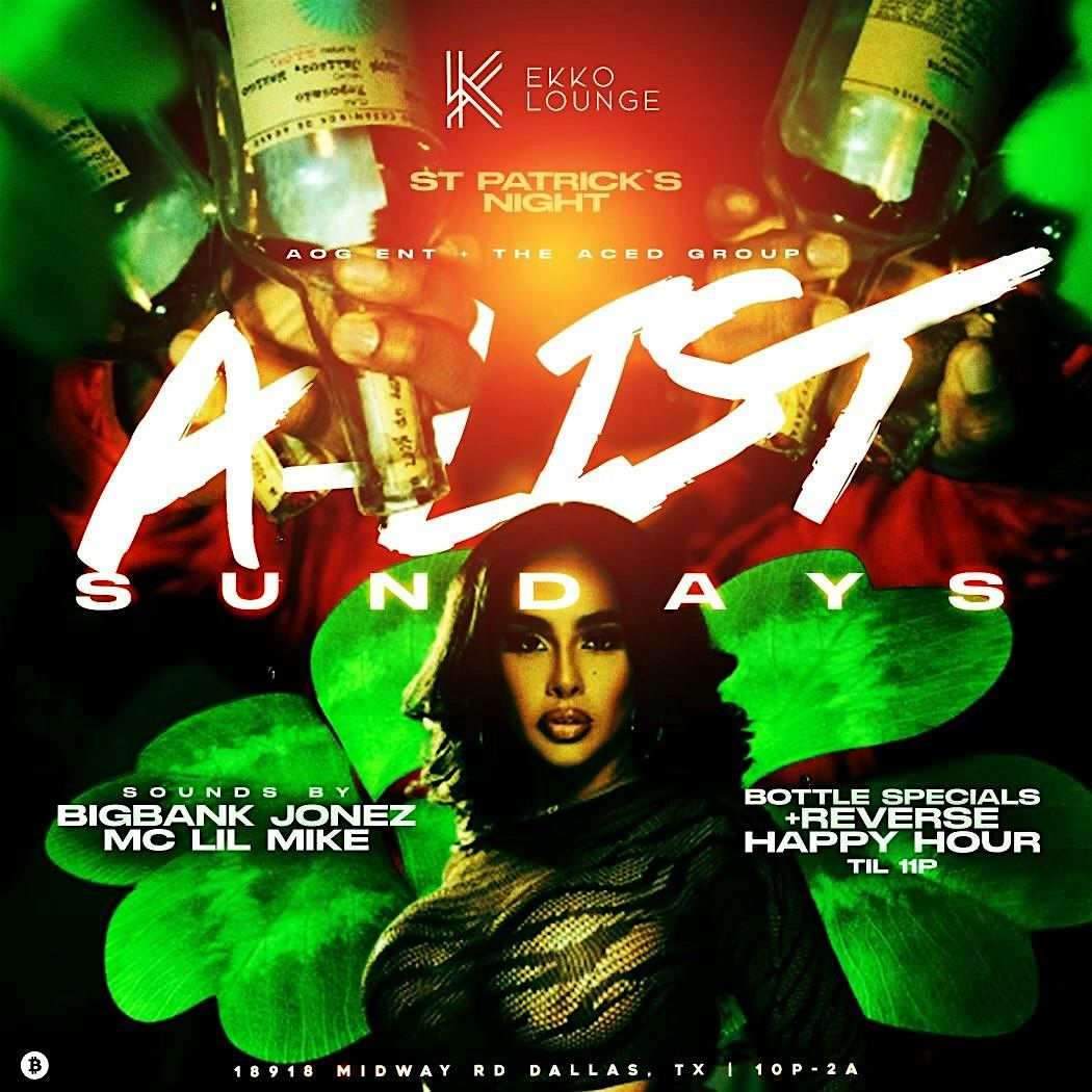 A-LIST SUNDAYS @ EKKO LOUNGE