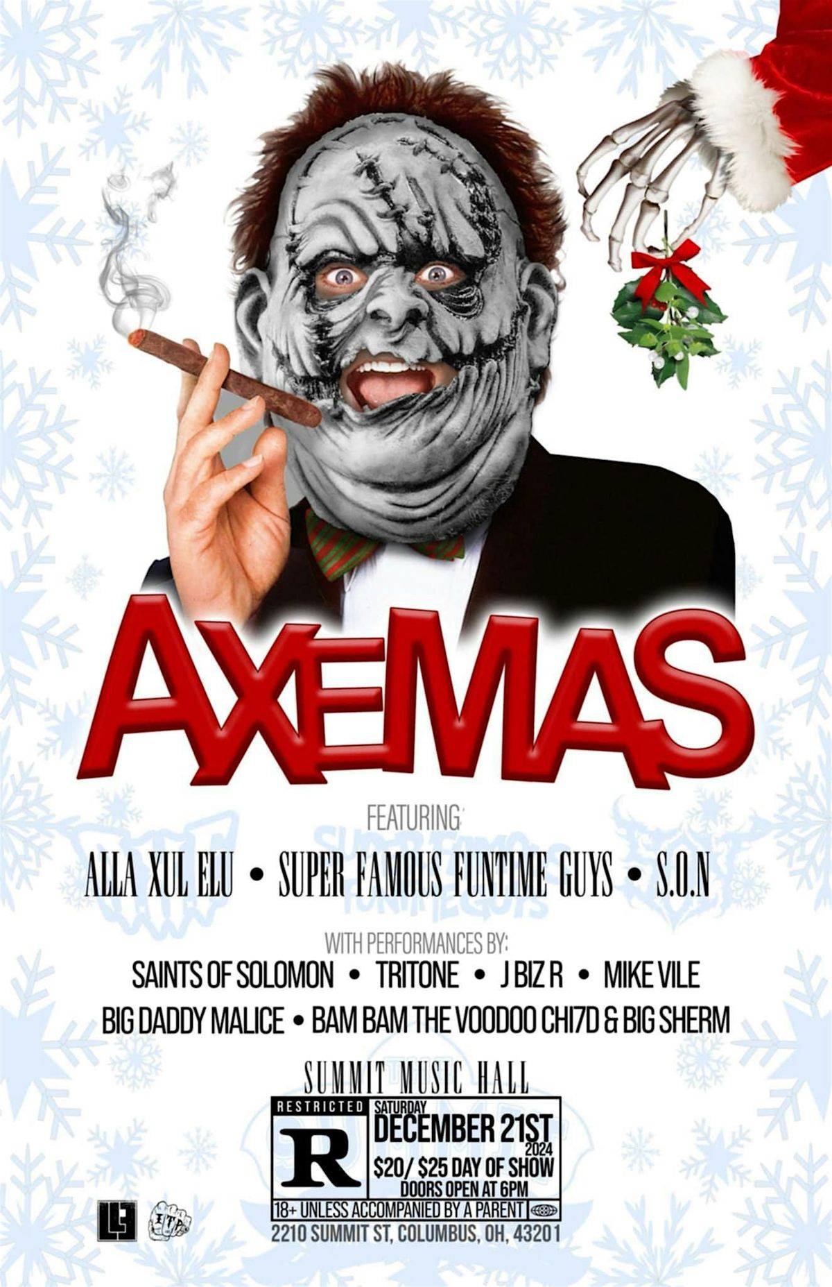 AXEMAS ft. Alla Xul Elu (with special guests) @ The Summit Music Hall 12\/21