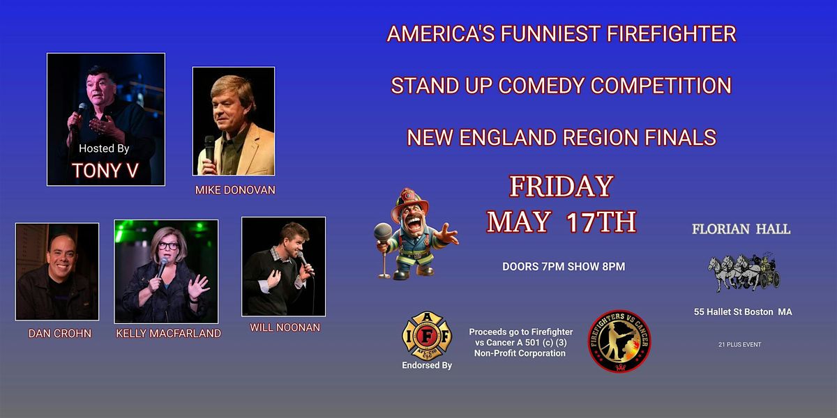 The Search for America\u2019s Funniest Firefighter begins right here in Boston!