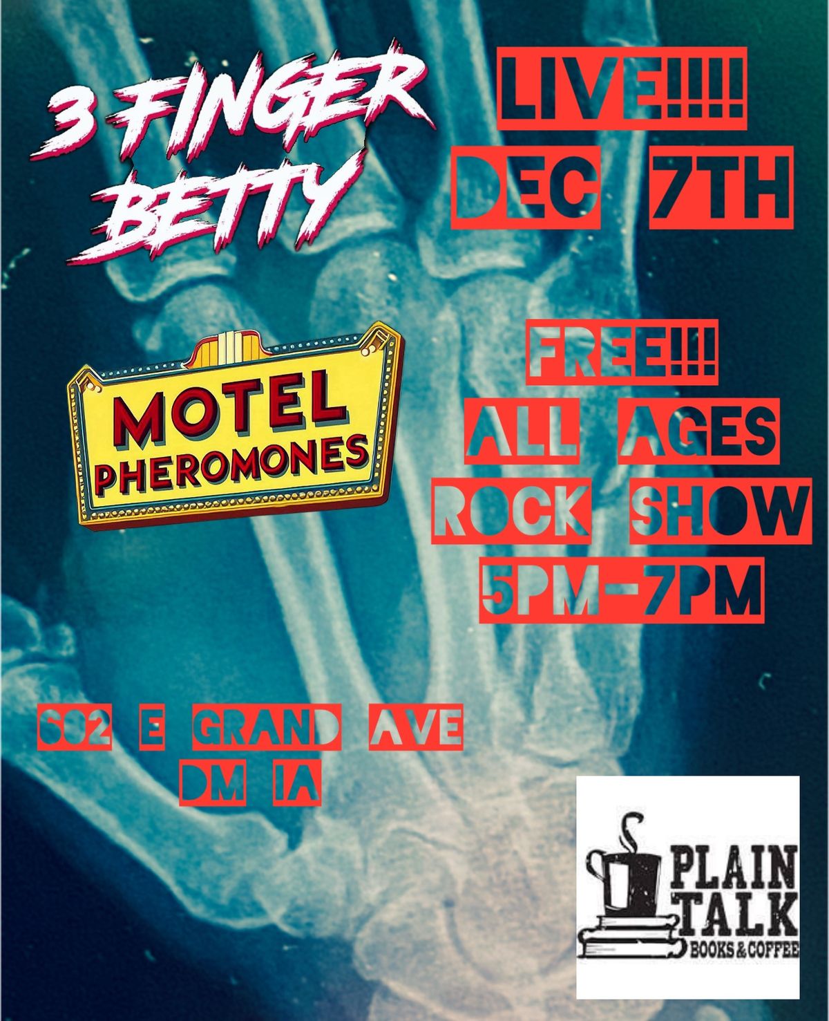 3 Finger Betty at Plain Talk