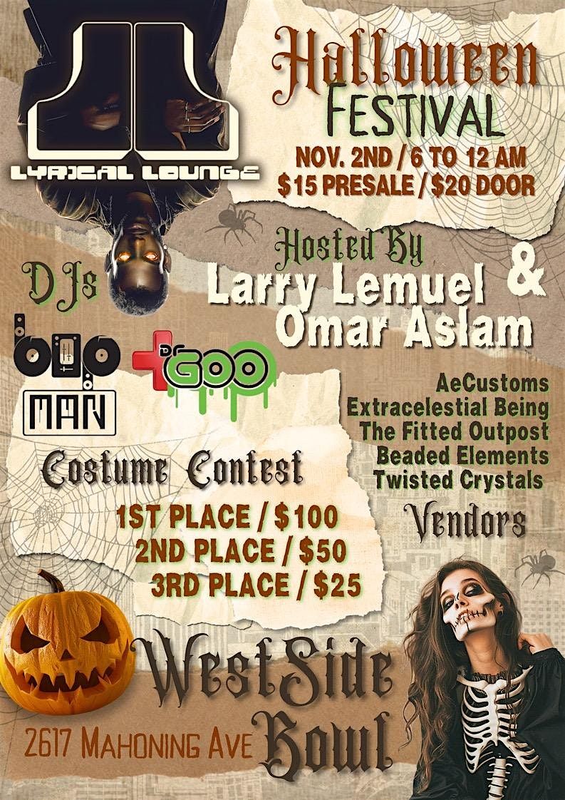 Lyrical Lounge Halloween Festival