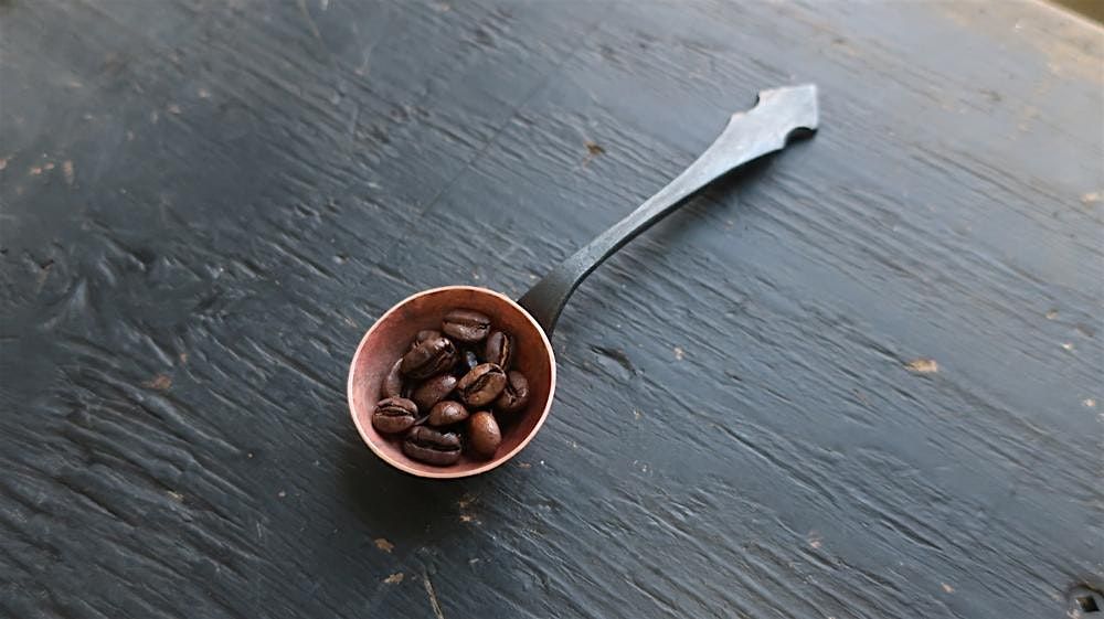 Coffee Spoon - Blacksmithing + Coppersmithing