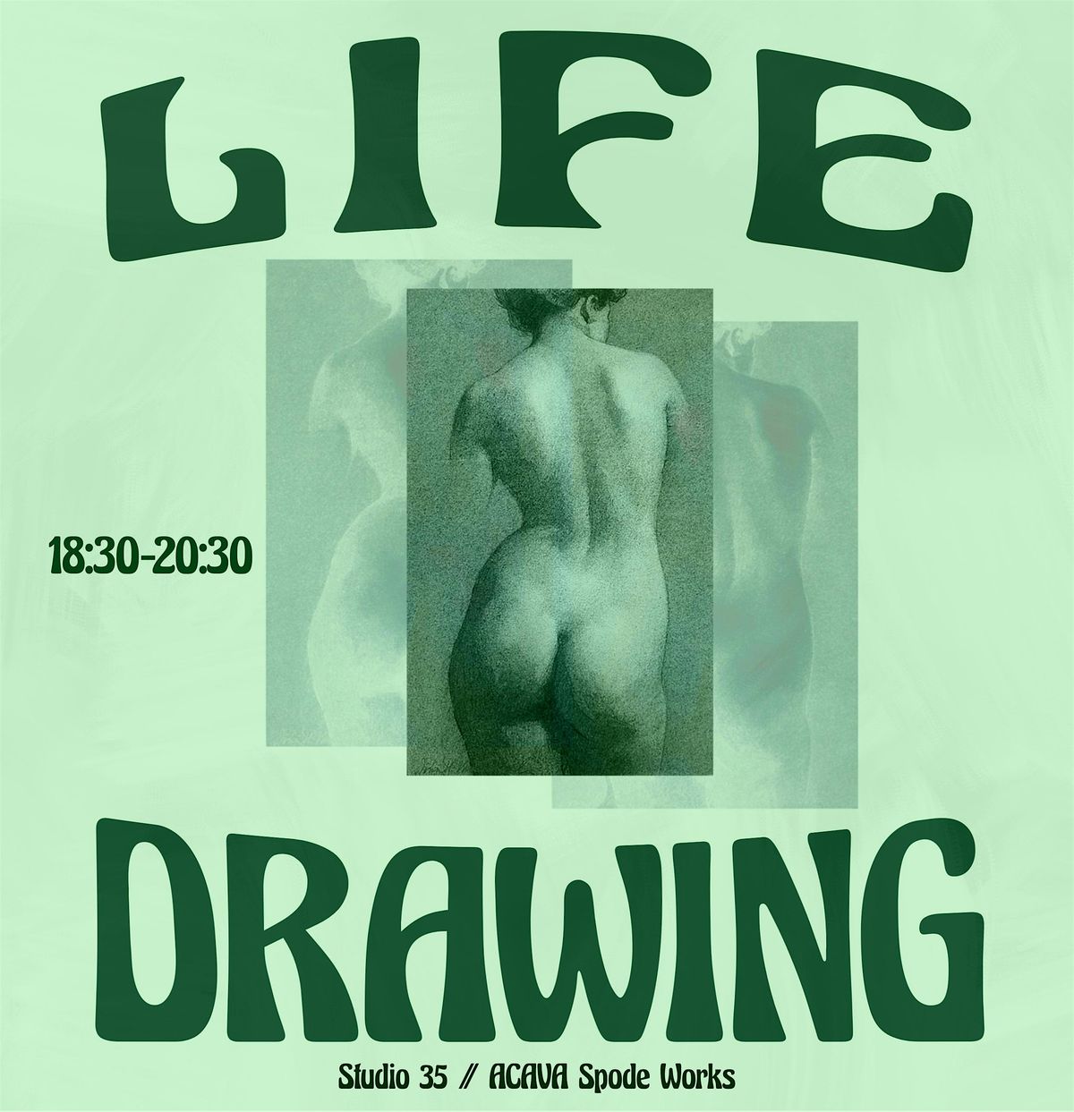 Life Drawing - 22nd January