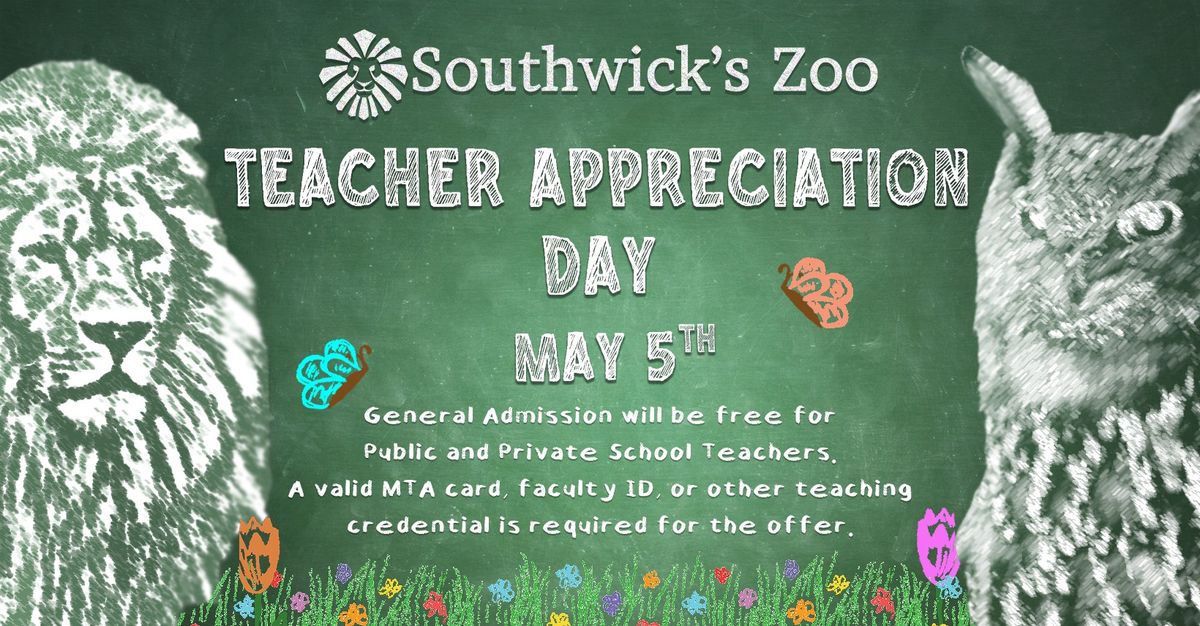 Teacher Appreciation Day at Southwick's Zoo