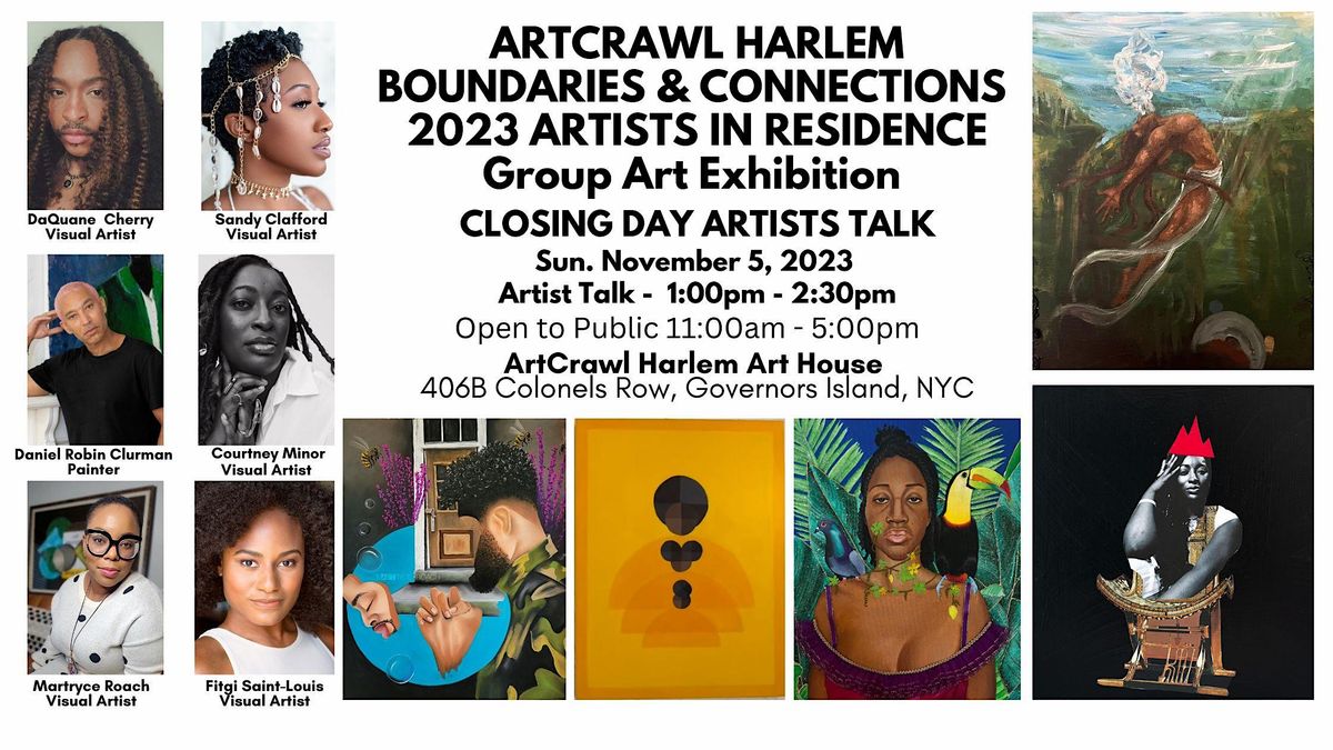 ArtCrawl Harlem2023 Artist Residency Closing Day