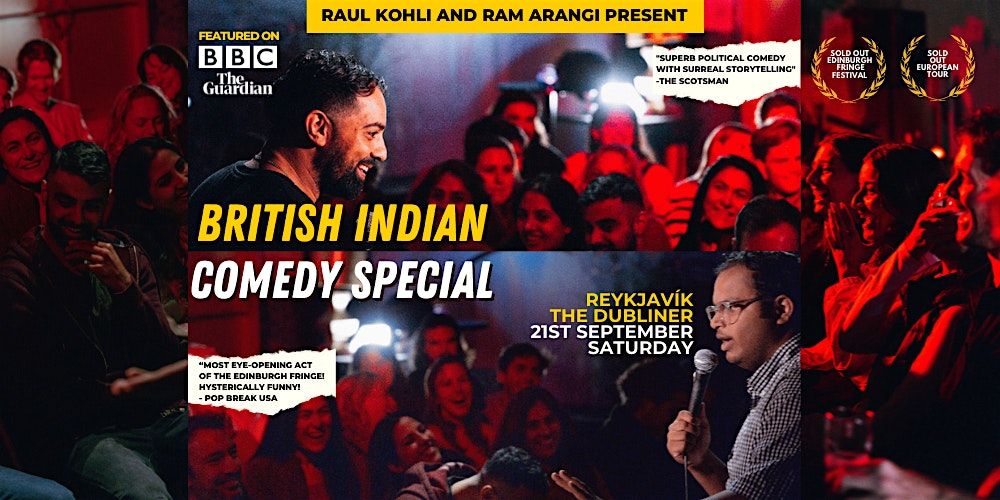 British Indian Comedy Special - Reykjav\u00edk - Stand up Comedy in English