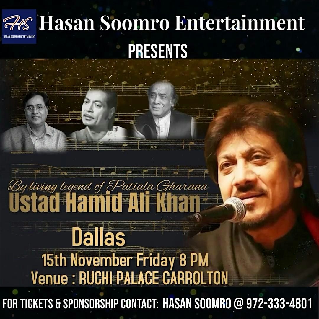 Ustad Hamid Ali Khan Live In Dallas