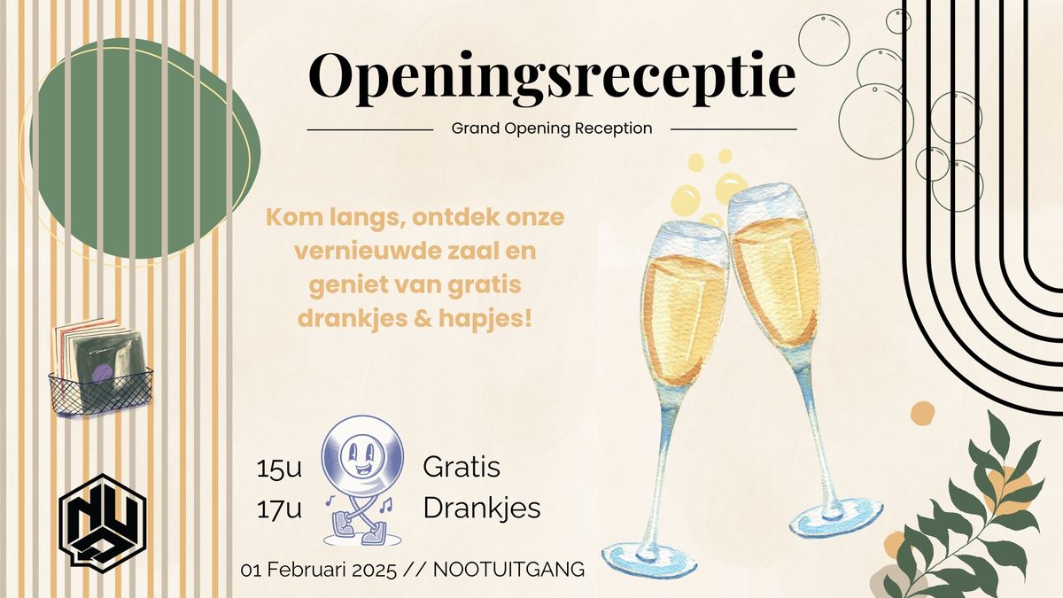 Openingsreceptie Nootuitgang