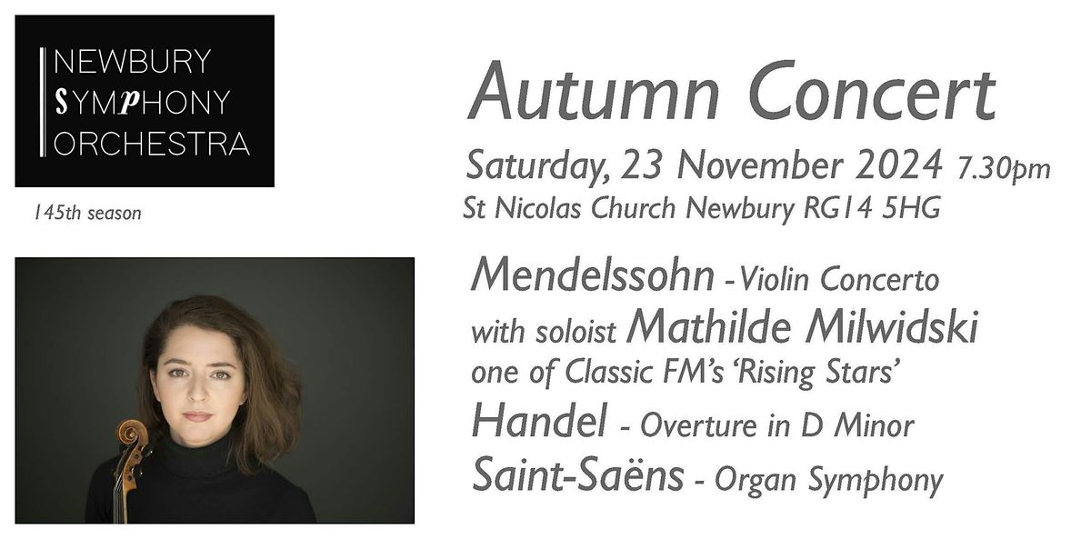 Newbury Symphony Orchestra Autumn Concert 2024