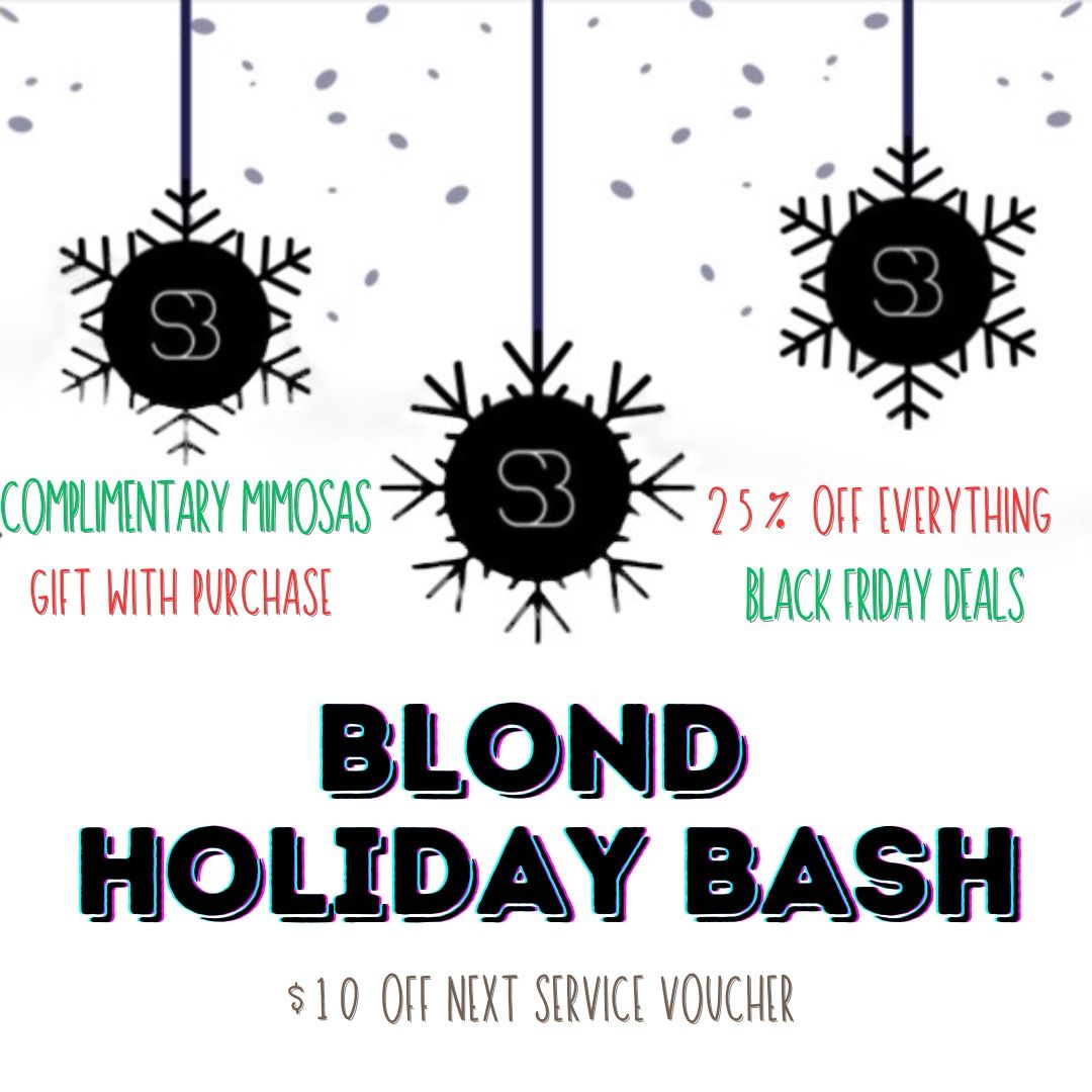 Blond Holiday Bash