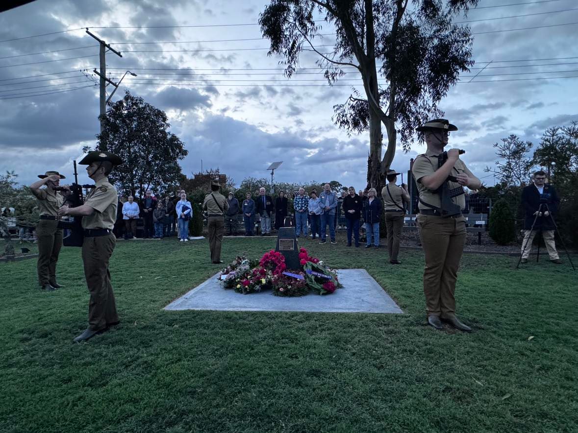 2025 Kearsley Anzac Day Dawn Service