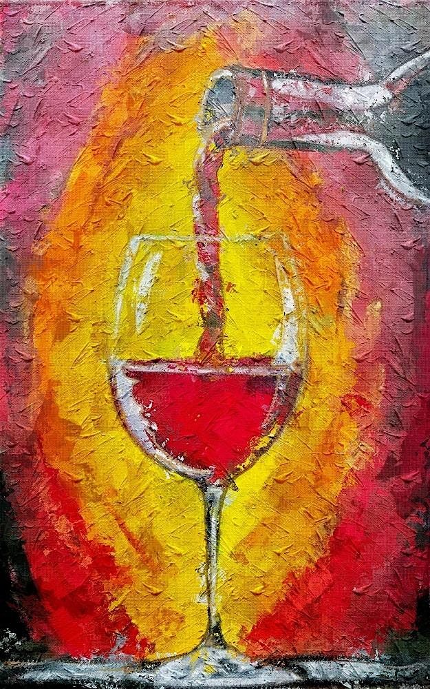 Paint Afternoon & Free Glass of Wine (The Market Cafe Quails' Gate Winery)