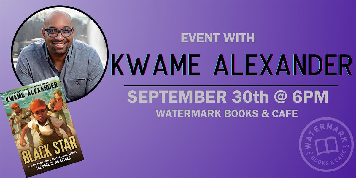 In Store event with Kwame Alexander