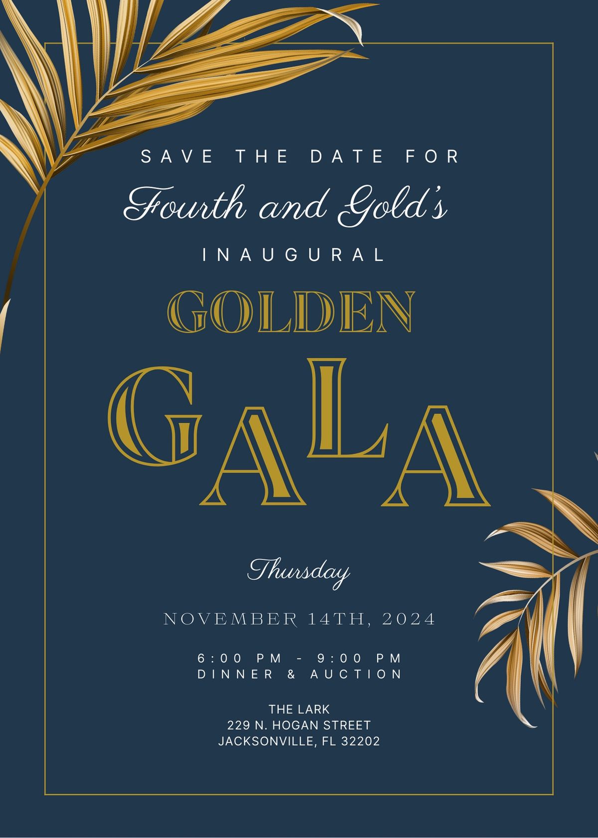 Fourth and Gold\u2019s Golden Gala 