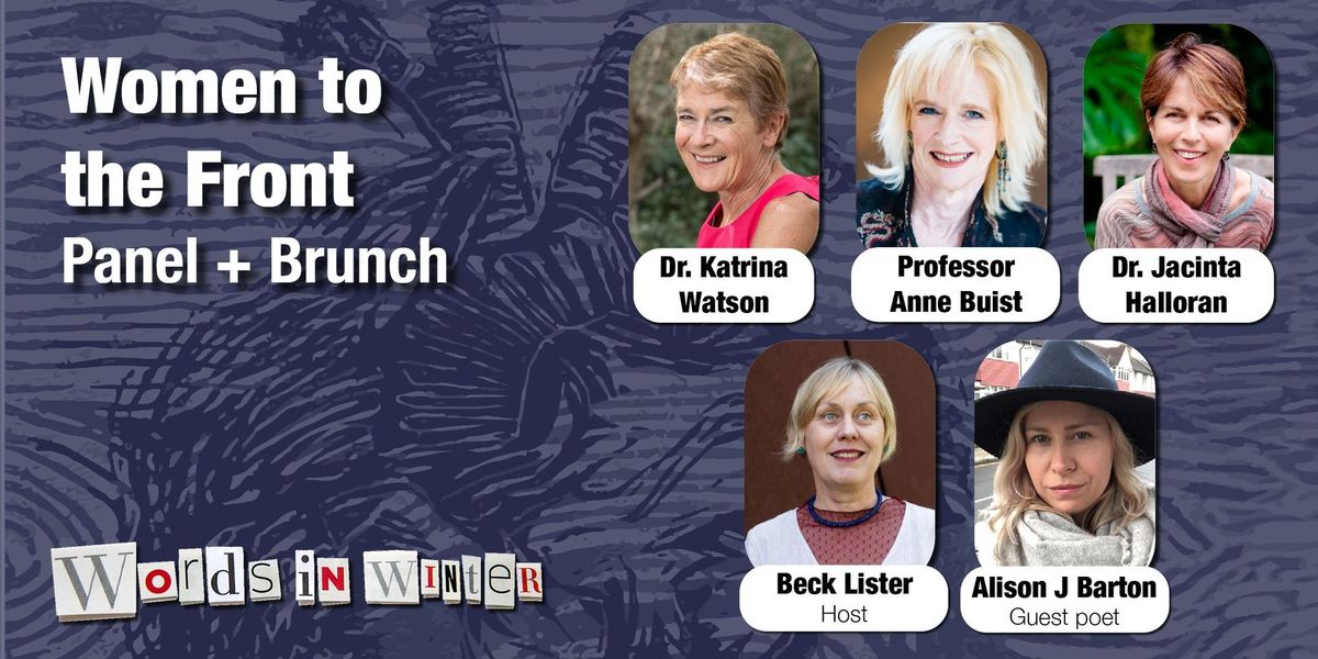 Women to the Front - Panel and Brunch: doctors on writing, medicine and 'Connection of the Heart'