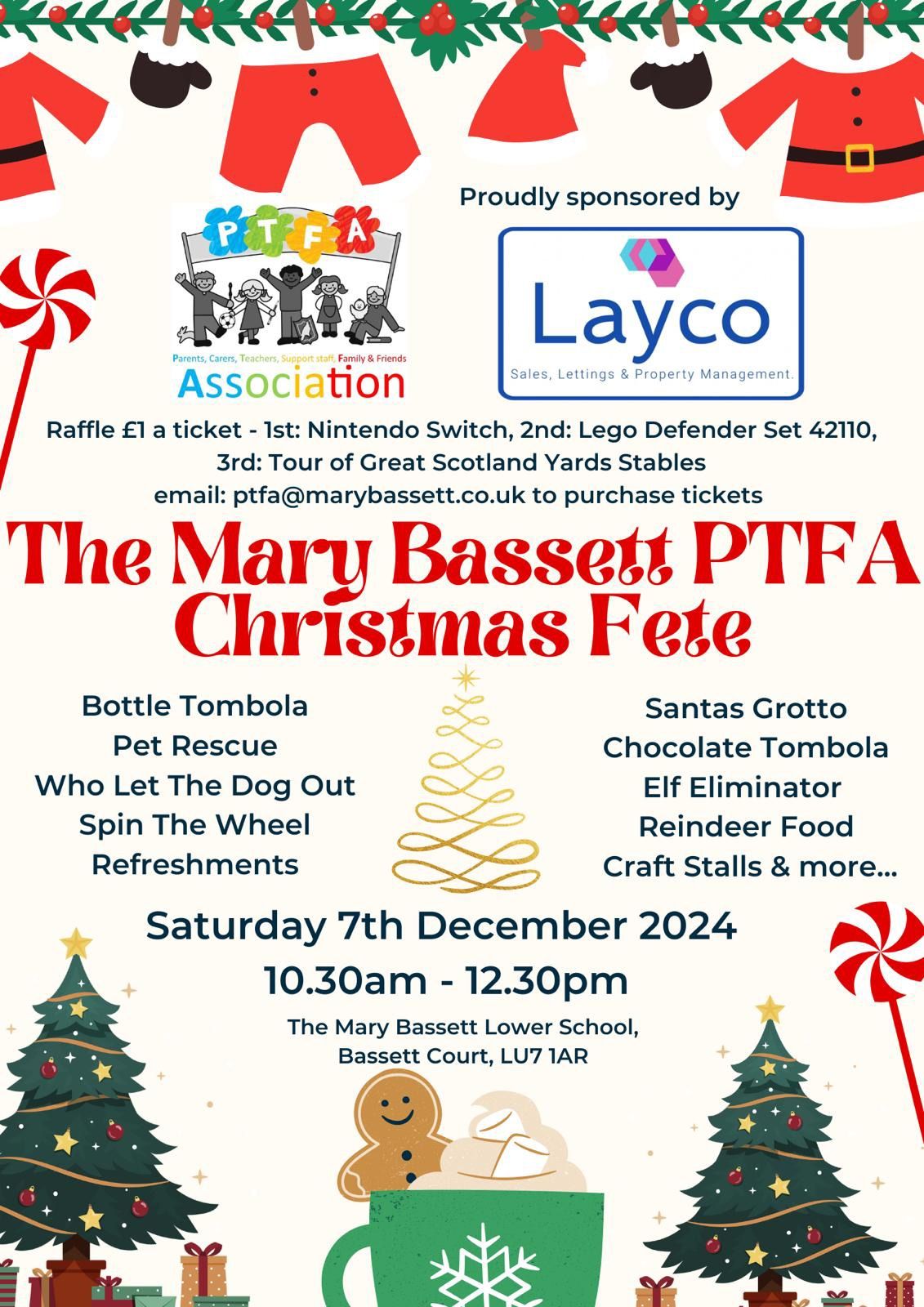 The Mary Bassett PTFA Christmas Fete