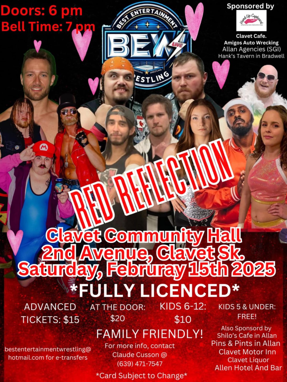 BEW Presents: Red Reflection