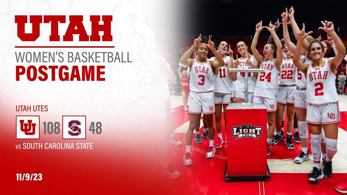 McNeese State Cowgirls at Utah Utes Womens Basketball