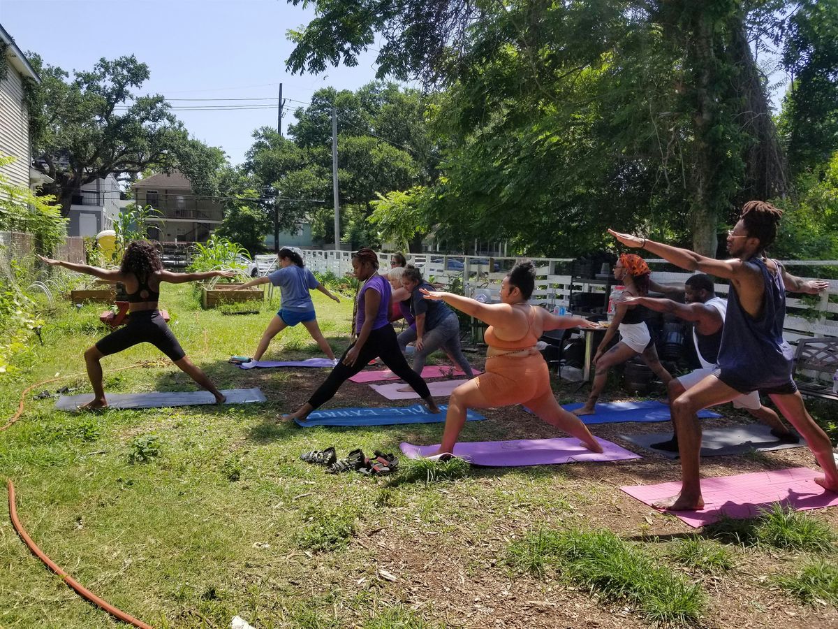 April Community Yoga at Recirculating Farms