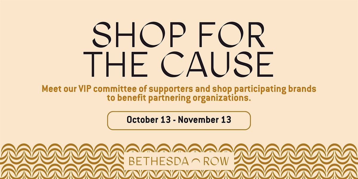 Shop For The Cause