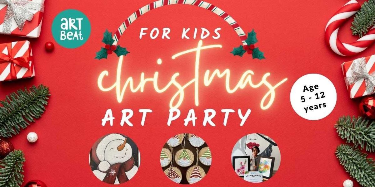 Christmas art party for kids at HSR