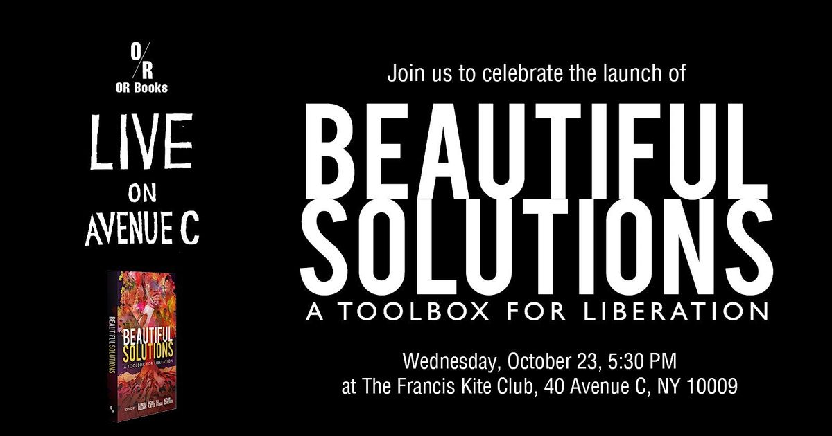 OR Books Live on Ave C: Beautiful Solutions