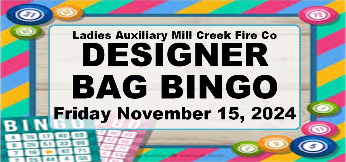 Designer Bag Bingo