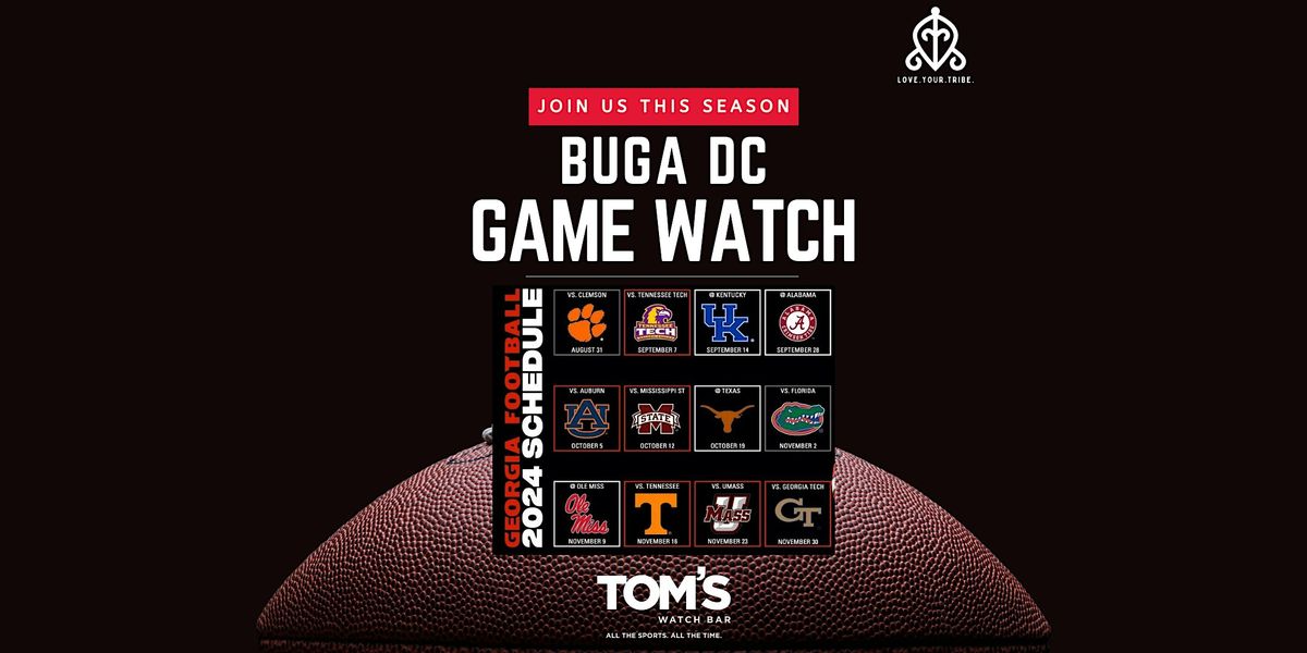 Black UGA DC Game Watch Party: 2024 Season