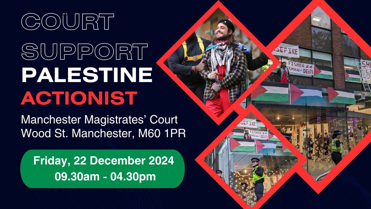 Court Support Palestine Actionist