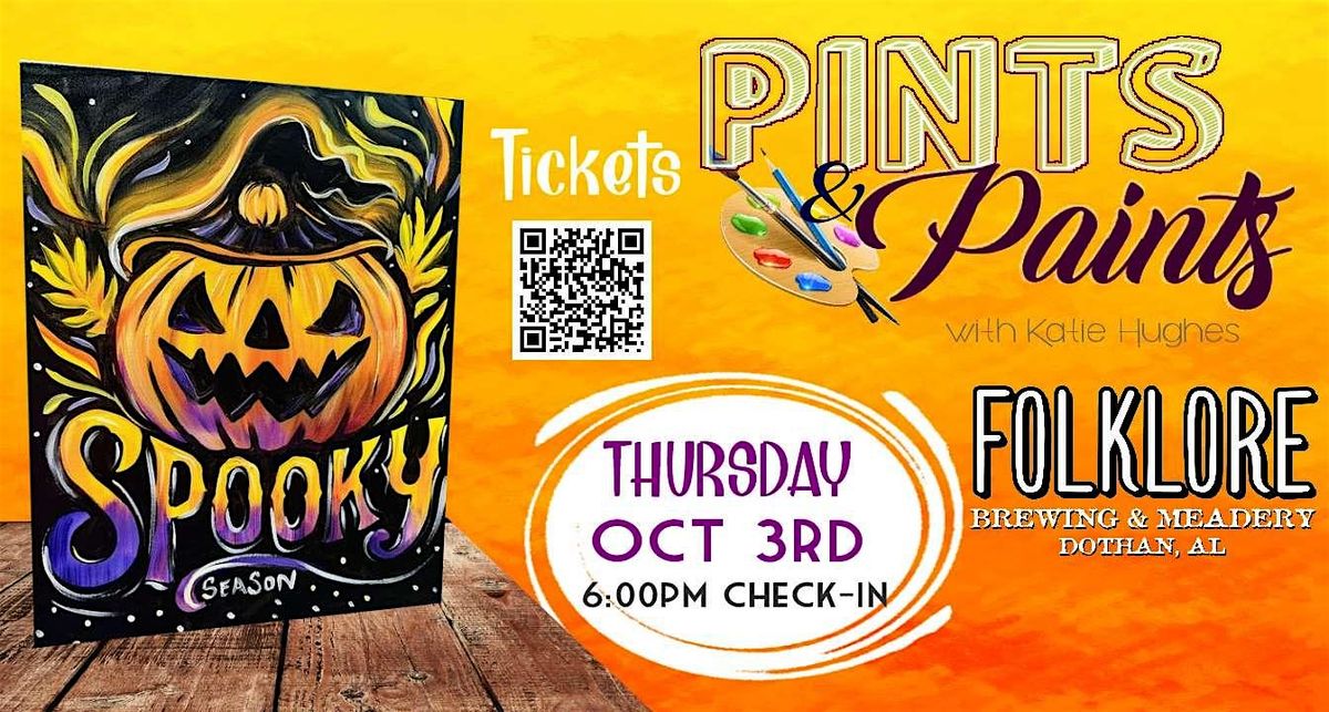 Pints & Paints at Folklore Brewing Dothan