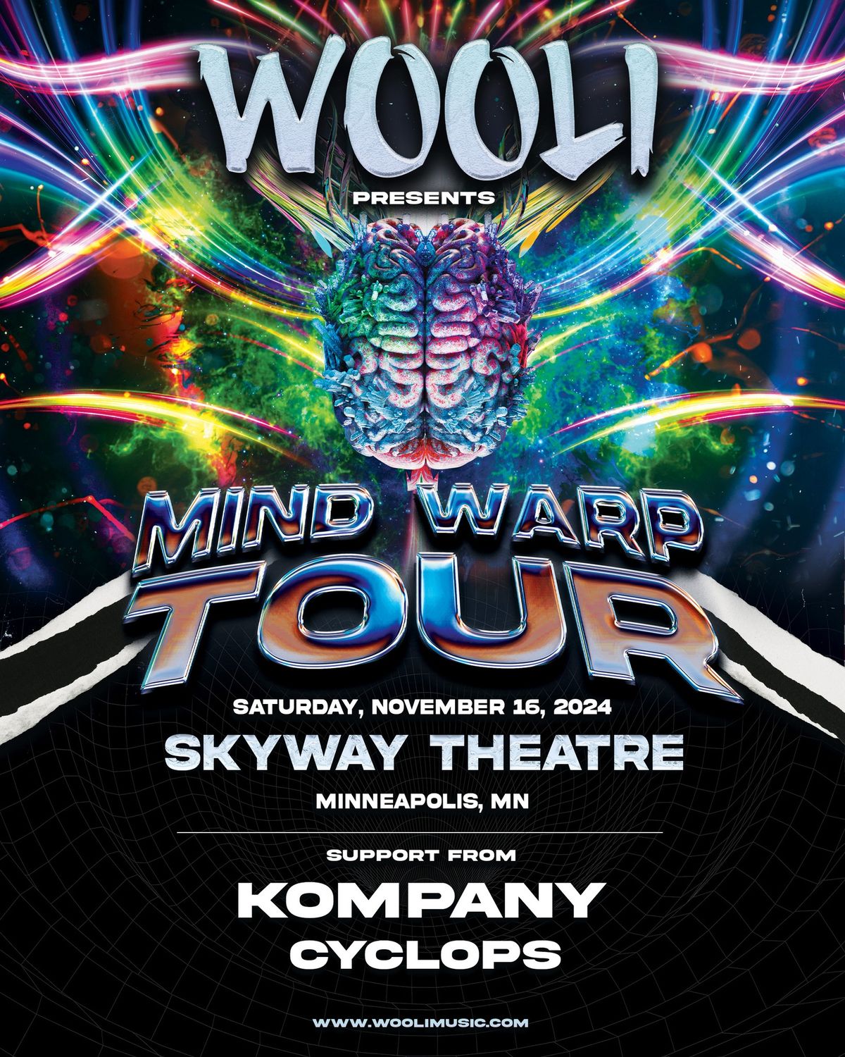 Wooli - Mind Warp Tour - Skyway Theatre