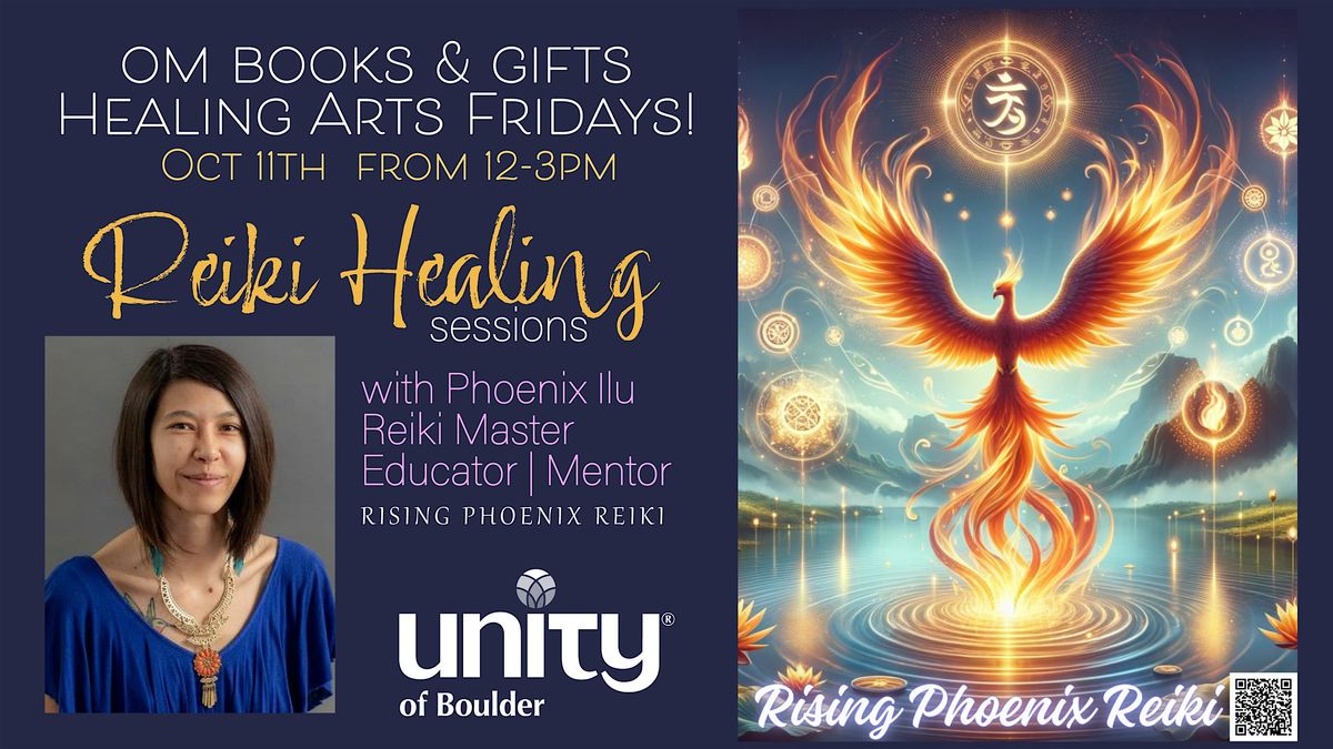 Reiki Healing Sessions with Reiki Master Phoenix Ilu