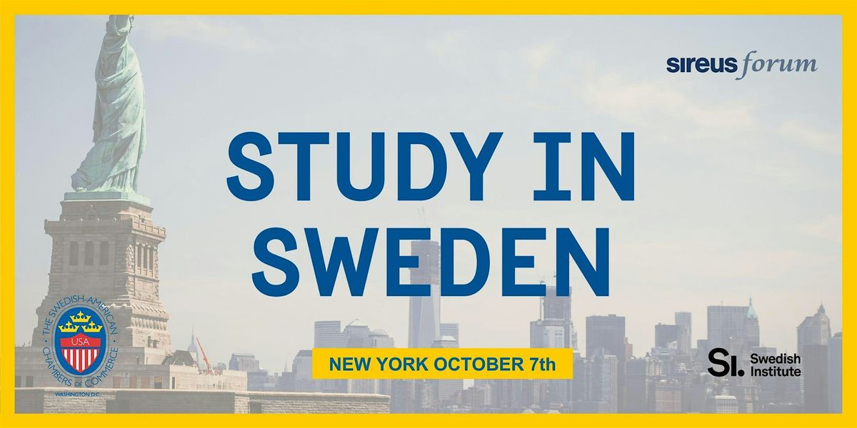 STUDY IN SWEDEN