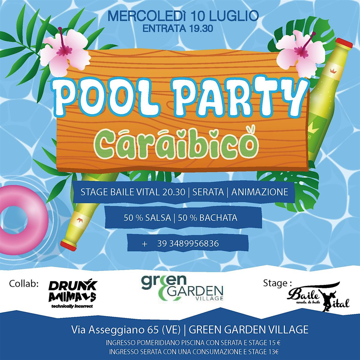 Pool Party Caraibico
